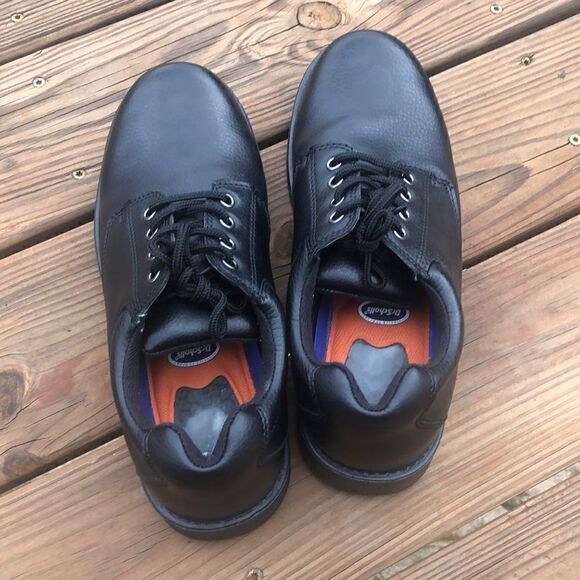 Dr. Scholls Careers Dave Men's Black Leather - Picture 7 of 11